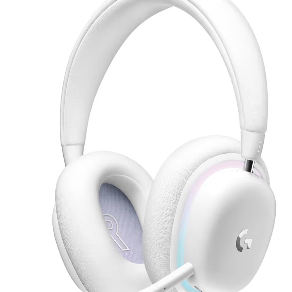 Logitech White Over-Ear Headset
